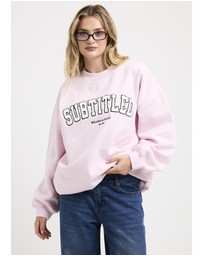 Subtitled - NYC Oversized Crew Neck Jumper