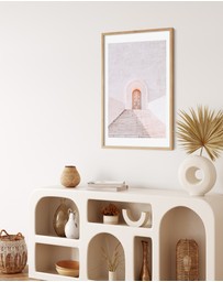 Olive et Oriel - Porte de Lumiere Art Print