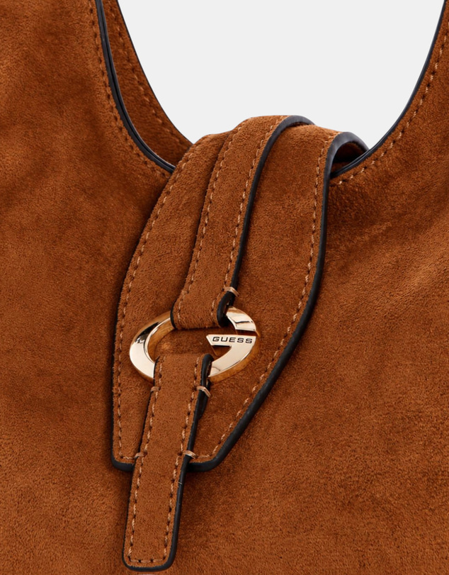 GUESS - Venice Hobo Faux-Suede Bag