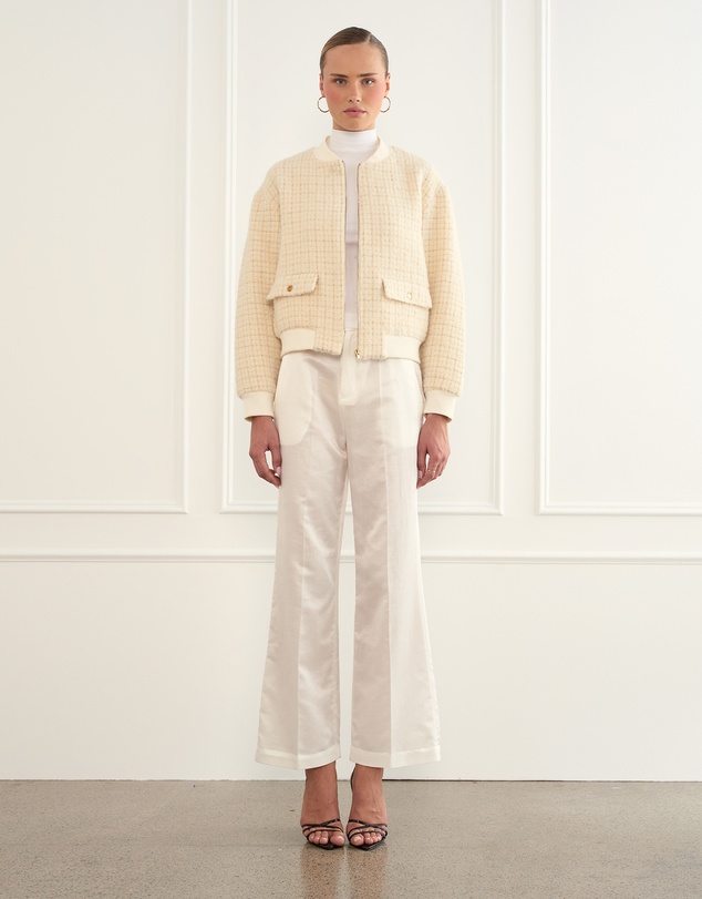 Aqua Blu Australia - Selene Cameron Bomber Jacket