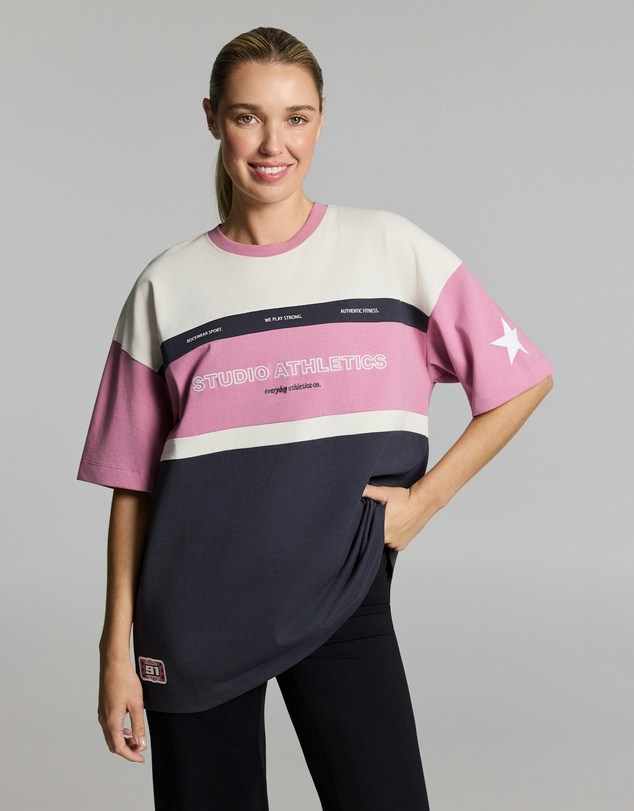 Rockwear - Blocked Baggy Fit Tee
