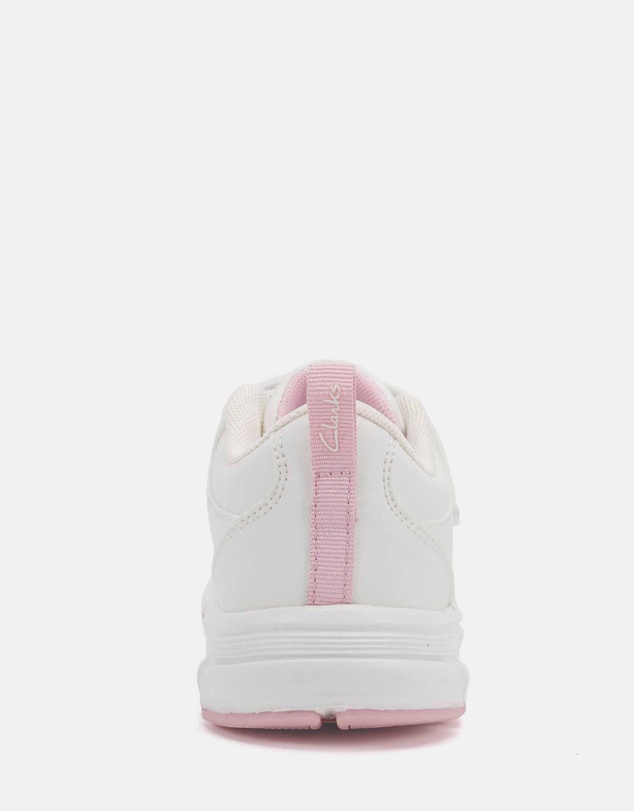 Clarks - Spirit White/Pink