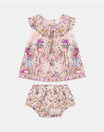 Camilla - Top And Bloomer Set - Babies
