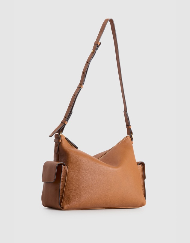 Evity - Narda Leather Large Crossbody Bag