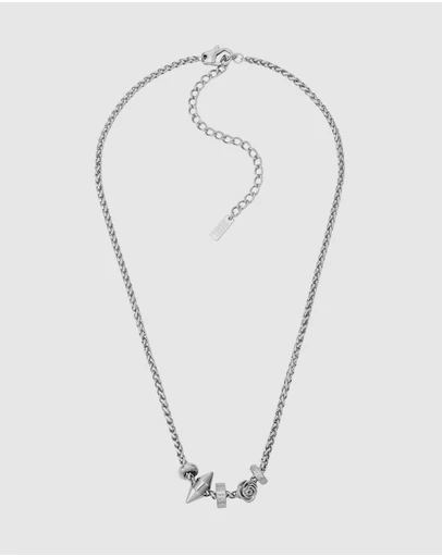Diesel - Silver-Tone Necklace