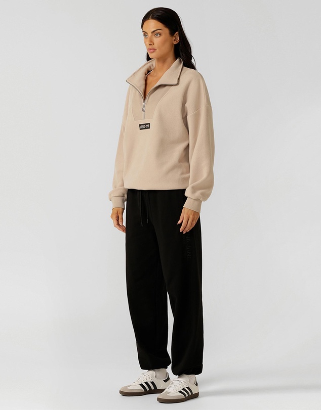 Lorna Jane - Clubhouse Polar Fleece Half Zip Sweater - ICONIC EXCLUSIVE