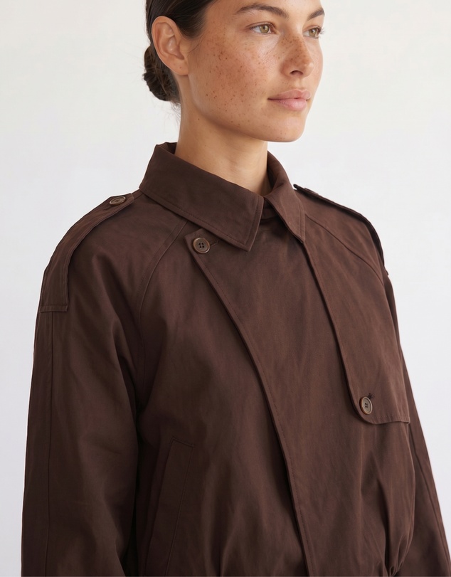 Style Addict - Darcy Cropped Trench
