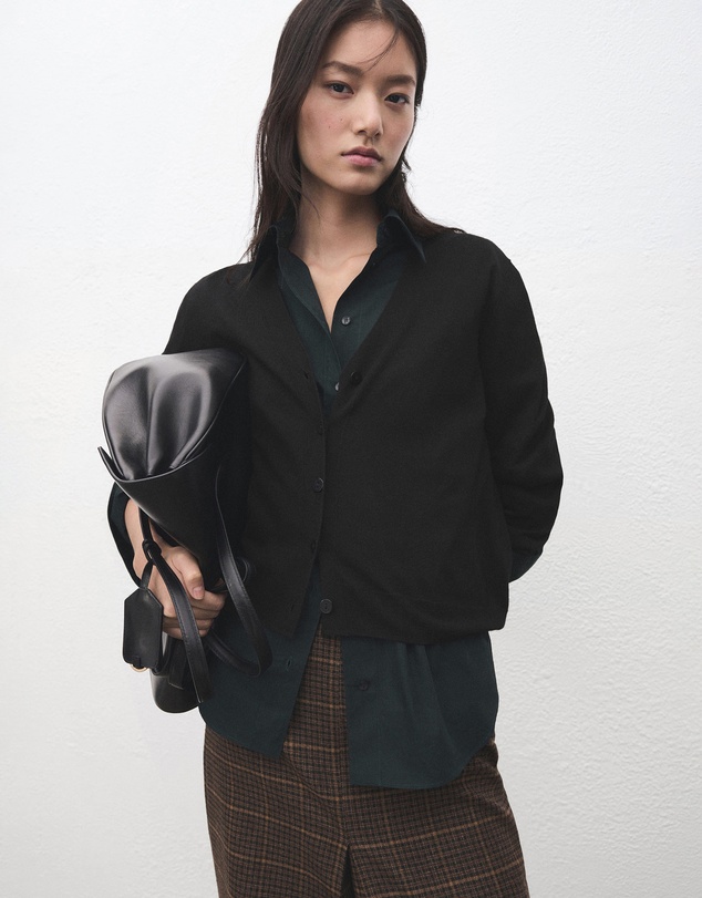 M.N.G - V-Neck Knitted Cardigan