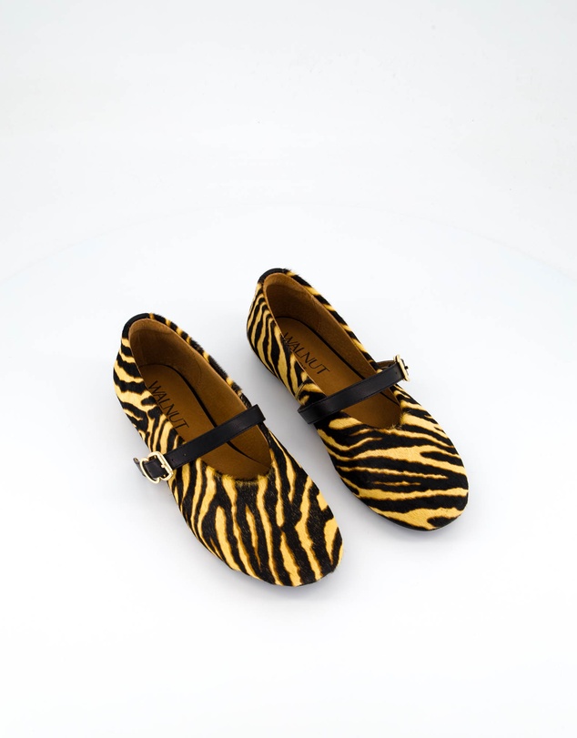 Walnut Melbourne - Zetta Leather Ballet