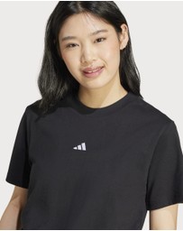 adidas Sportswear - Essentials Small Logo Cotton Tee Womens