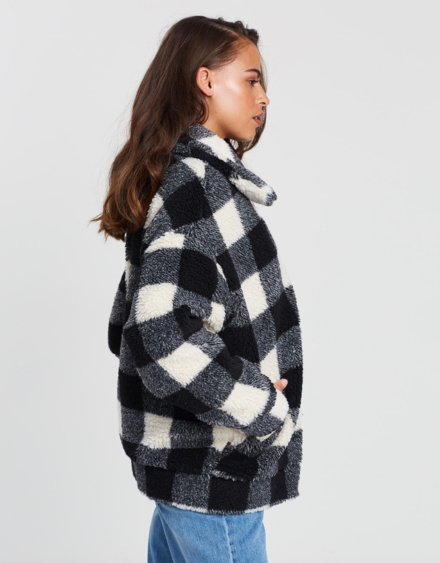 All About Eve - Checker Teddy Jacket