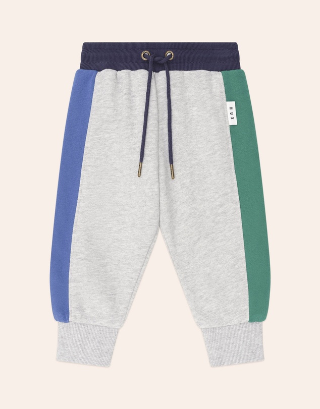 Huxbaby - Colour Block Splice Trackpants - Babies-Kids