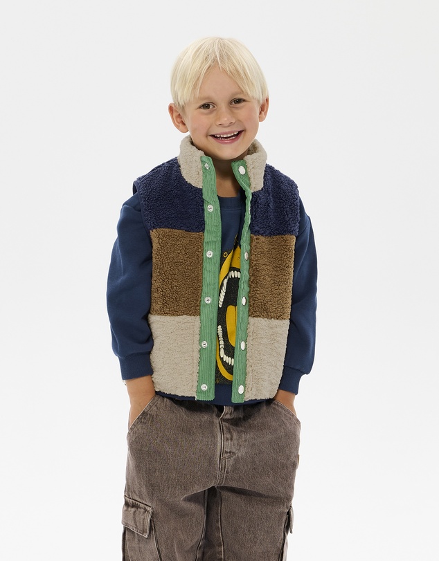 Rock Your Kid - Happy Camper Leo Puffer Vest