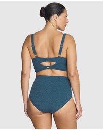 Artesands - Minque Cezanne D/DD Underwire Midriff Bikini Top