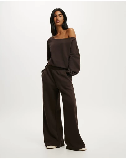 Cotton On - Relaxed Off Shoulder Sweatshirt