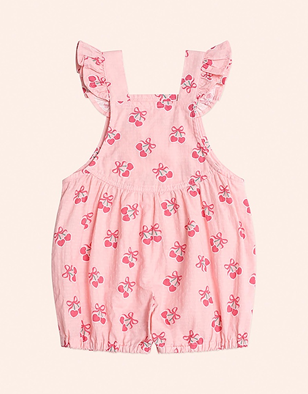Huxbaby - Cherry Pie Frilly Playsuit - Babies