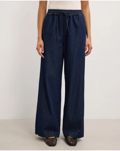 The Fated - Twila Relaxed Chambray Pants