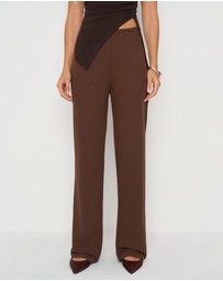 Reformation - Gale Mid Rise Bias Pants