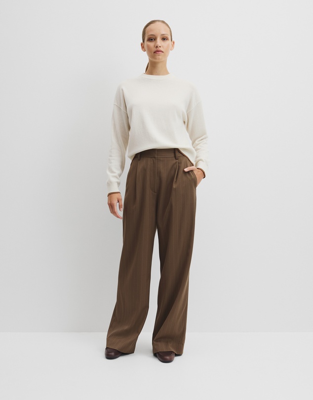 Country Road - Tipped Crew Neck Knit