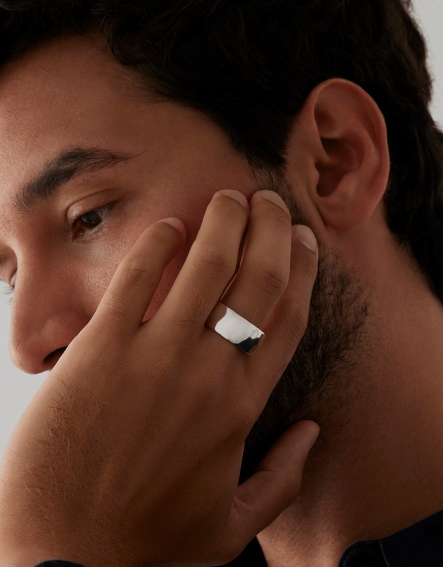 Najo - Sierra Men's Silver Ring