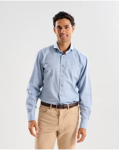 3 Wise Men - 3 Wise Men Kestrel Blue Shirt