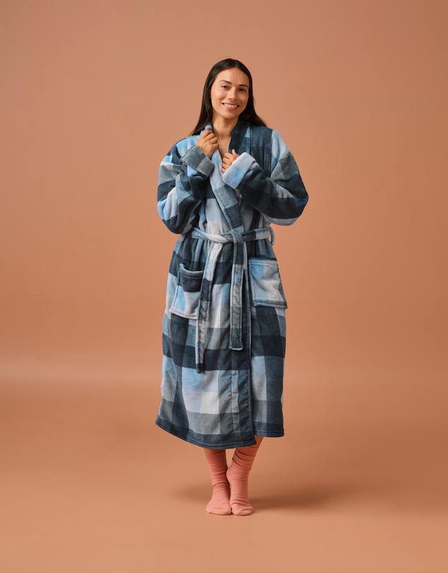 Linen House - Alec Plush Robe