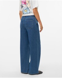 Vero Moda - Remy Mid Rise Wide Jeans