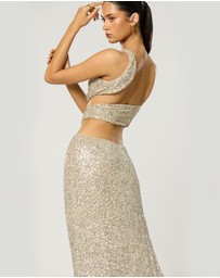 Winona - Sterling Sash Dress 