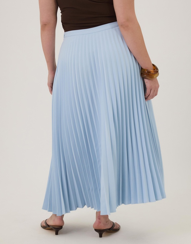 Atmos&Here Curvy - Evie Pleated Midi Skirt