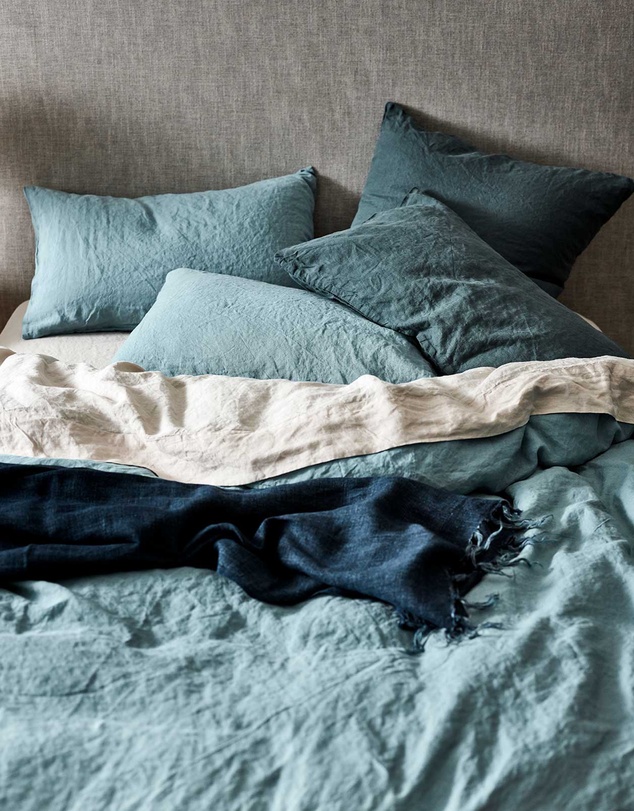 Aura Home - Emile Linen Quilt Cover