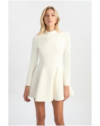 Bardot - Zephyra Long Sleeve Mini Dress