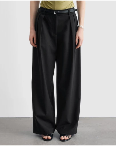 & Other Stories - Wool-Blend Tailored Trousers