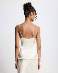 Lover - Margot Contrast Satin Cami