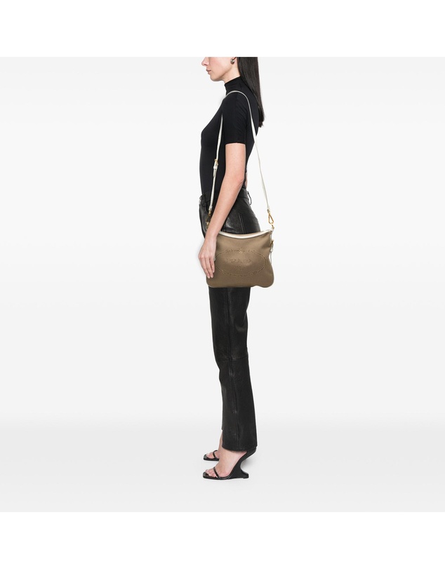 Pre-Loved by Azura Reborn - Pre-Loved Canvas Canapa Logo Crossbody
