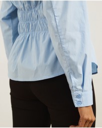 Atmos&Here - Tilly Gathered Waist Shirt