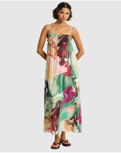 Sea Level Australia - Abyss Maxi Bandeau Dress
