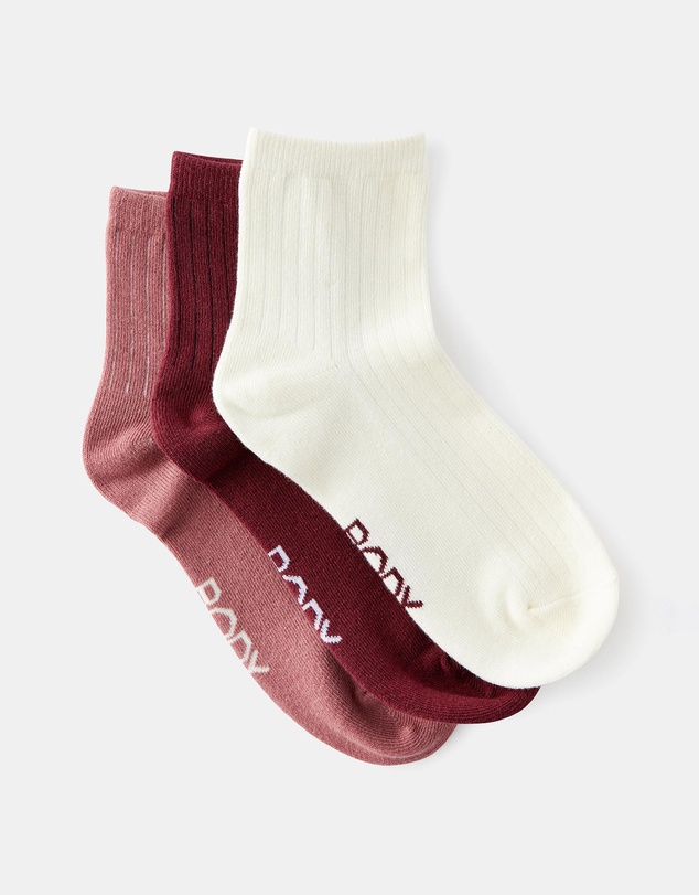 Cotton On Body Active - 3-Pack Body Mid Crew Socks