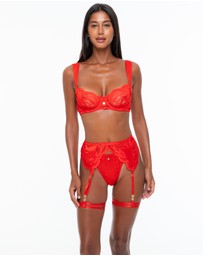 One Empire - Elara Red Lingerie Set