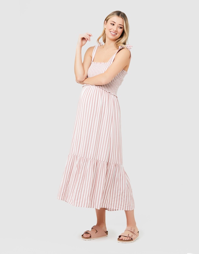 Ripe Maternity - Ollie Smocked Dress