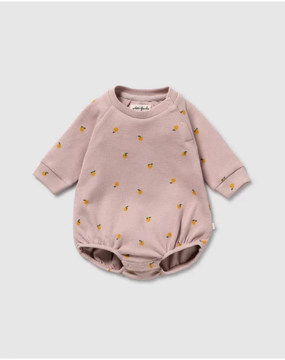 Wilson & Frenchy - Mini Mando Organic Waffle Bodysuit - Babies