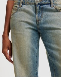Cotton On - Low Rise Straight Jeans