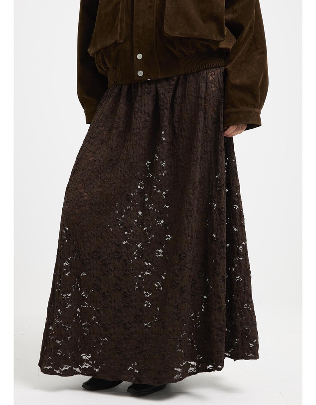 Subtitled - Sigrid Lace Maxi Skirt