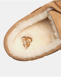 EVERAU - EverAU Ugg Creago Cow Suede Upper Loafer Oxfords Flats