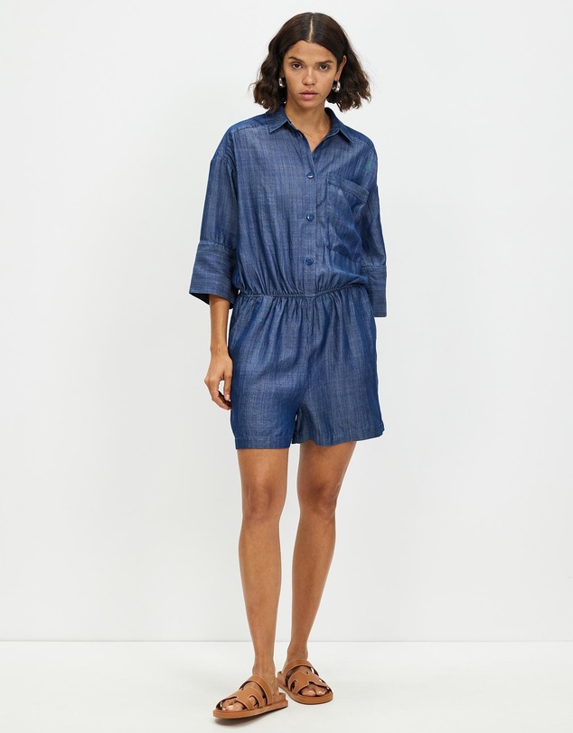 Grace Willow - Iris Denim Playsuit
