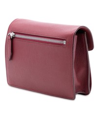 Pre-Loved by Azura Reborn - Pre-Loved Small Leather and House Check Canvas Derby Macken Crossbody