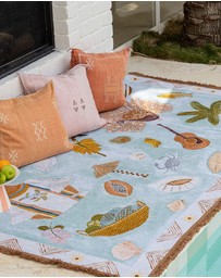 Good Throw Co - Summer Lovin Art Throw Rug