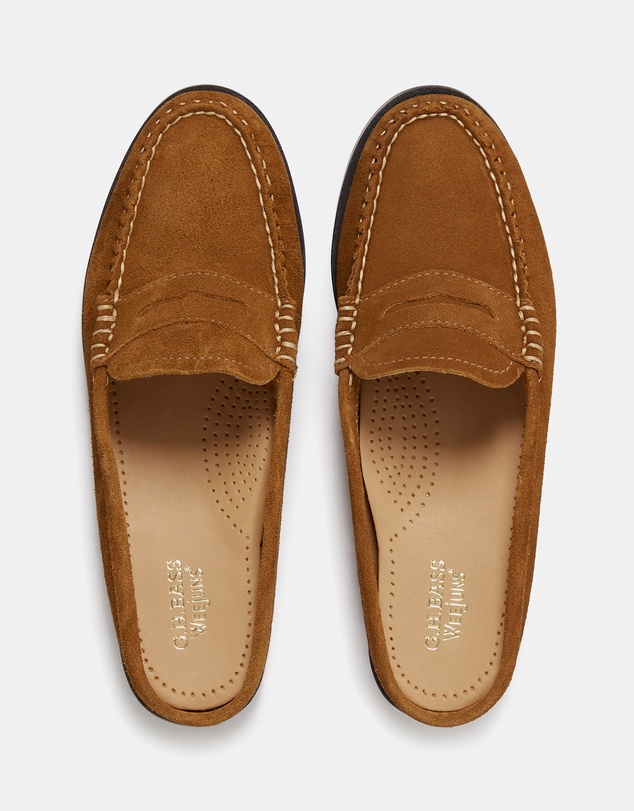 G. H. BASS - Weejun Women Penny Slide Suede