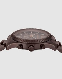 Michael Kors - Lexington Brown Chronograph Watch