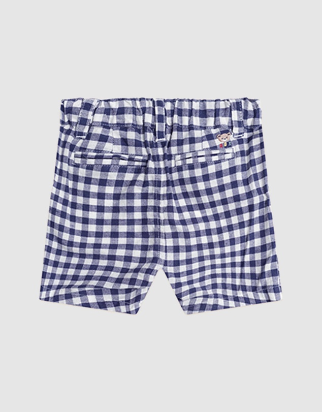 Huxbaby - Check Chino Shorts - Babies
