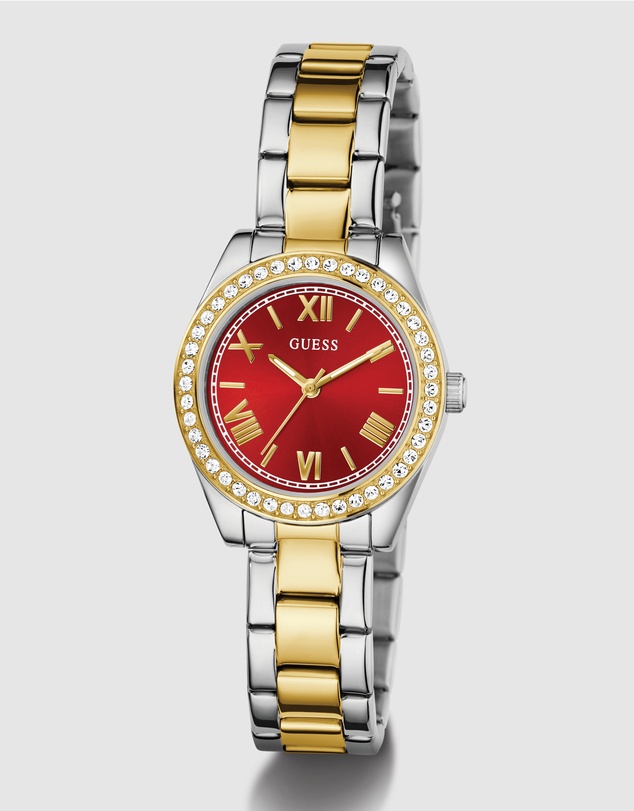 GUESS - Guess Mini Luna Ladies 2-Tone Analogue Watch